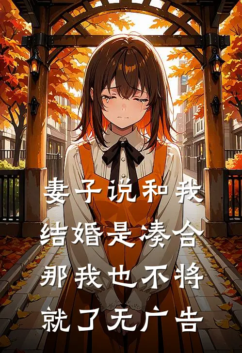 妻子说和我结婚是凑合，那我也不将就了无广告