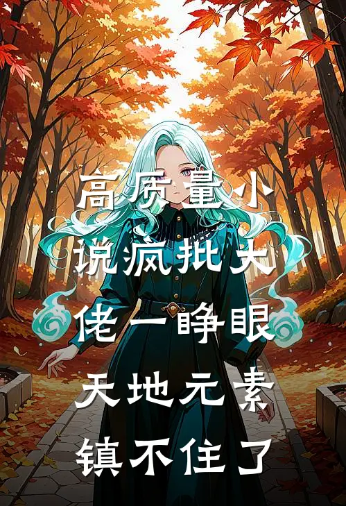 高质量小说疯批大佬一睁眼，天地元素镇不住了