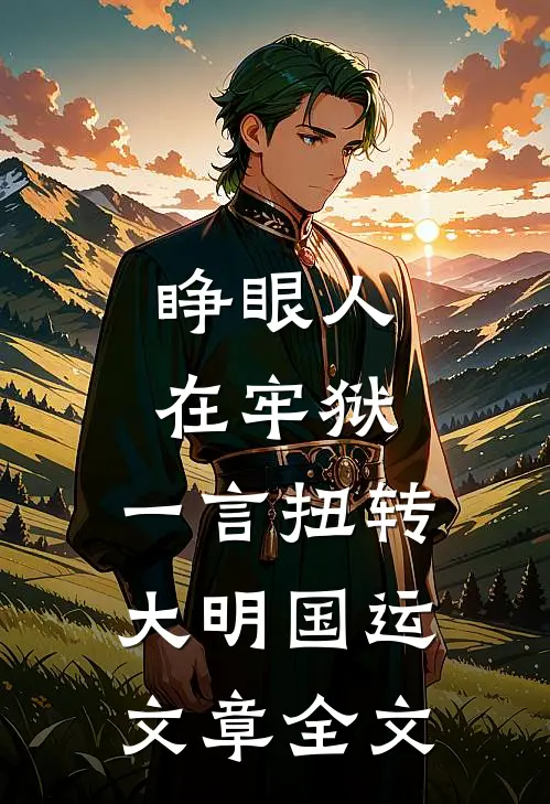 睁眼人在牢狱，一言扭转大明国运文章全文