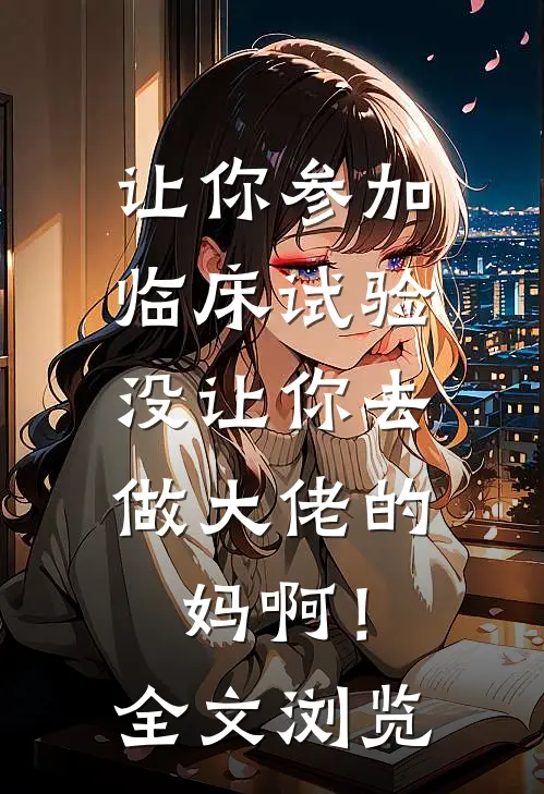 让你参加临床试验，没让你去做大佬的妈啊！全文浏览
