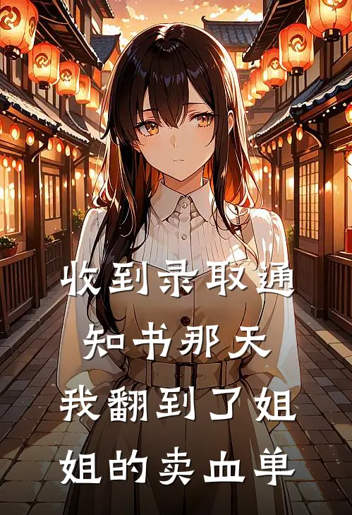 收到录取通知书那天，我翻到了姐姐的卖血单