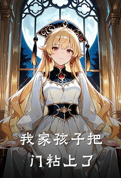 我家孩子把门粘上了