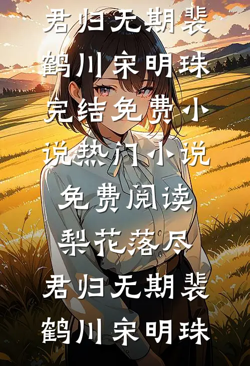 梨花落尽，君归无期(裴鹤川宋明珠)完结免费小说_热门小说免费阅读梨花落尽，君归无期(裴鹤川宋明珠)