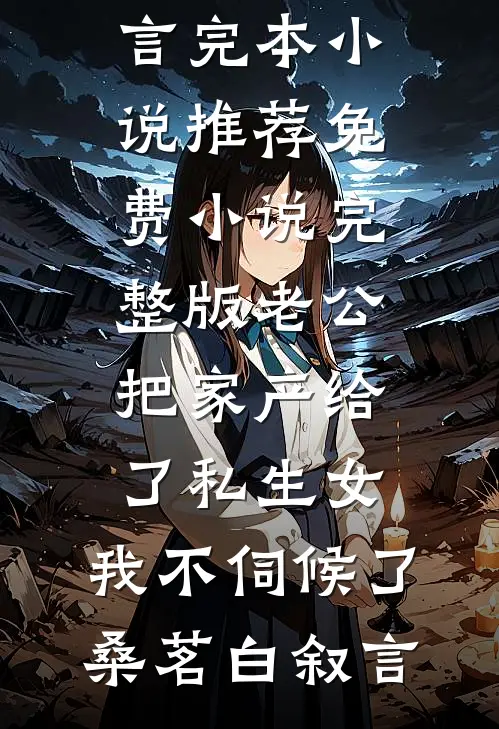 老公把家产给了私生女，我不伺候了桑茗白叙言完本小说推荐_免费小说完整版老公把家产给了私生女，我不伺候了(桑茗白叙言)
