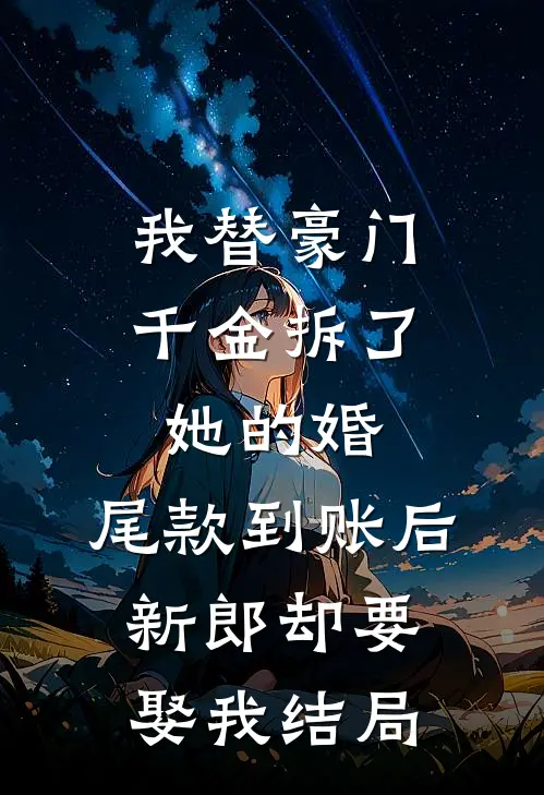我替豪门千金拆了她的婚，尾款到账后新郎却要娶我结局
