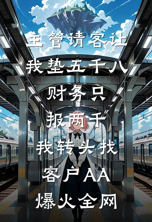 主管请客让我垫五千八，财务只报两千，我转头找客户AA爆火全网