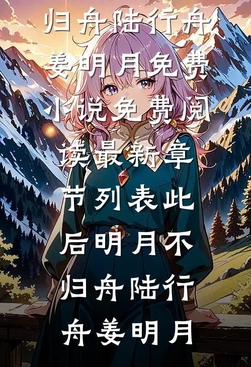 此后明月不归舟陆行舟姜明月免费小说免费阅读_最新章节列表此后明月不归舟(陆行舟姜明月)