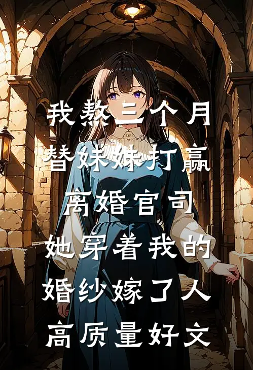 我熬三个月替妹妹打赢离婚官司，她穿着我的婚纱嫁了人高质量好文