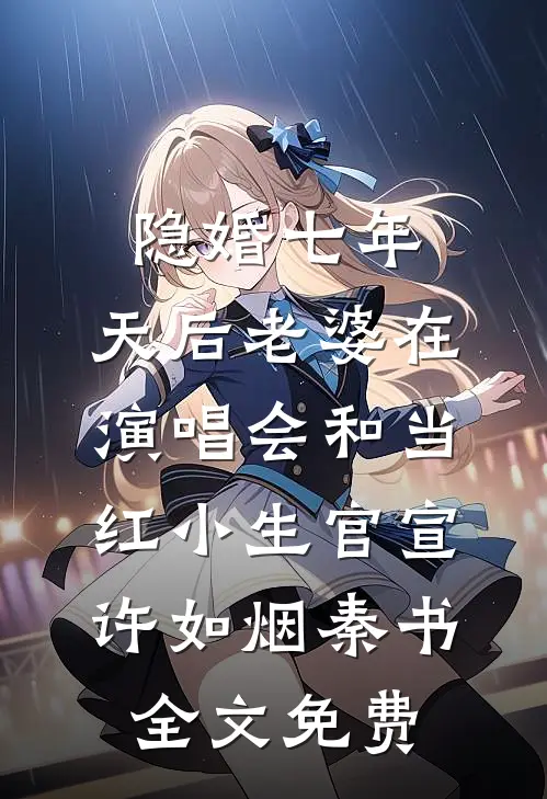隐婚七年，天后老婆在演唱会和当红小生官宣许如烟秦书全文免费