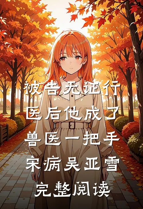 被告无证行医后他成了兽医一把手宋病吴亚雪完整阅读